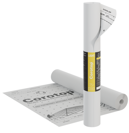 Corotop Light Breathable Roof Membrane 100gsm, 75m²