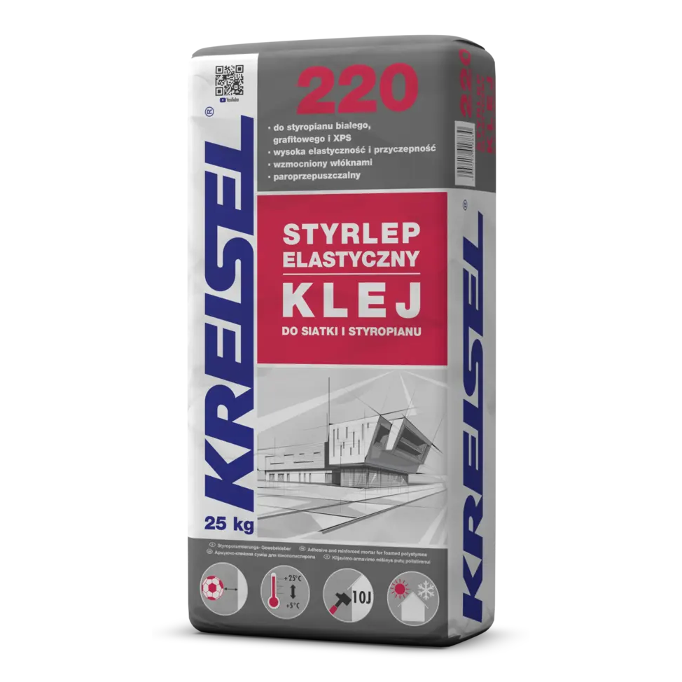 Kreisel STYRLEP 220 – Flexible Adhesive & Reinforcing Mortar